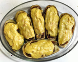 Foto del paso 8 de la receta: Berenjenas rellenas con bechamel de zanahoria