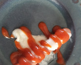 Foto del paso 4 de la receta: Instantánea (salchichas con tomate y queso) EN EL MICROONDAS