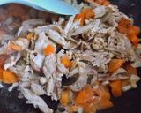 Hình bước làm 2 của món Cơm Chiên Thập Cẩm Masala
