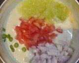 A picture of step 4 of Mix Vegetable Yoghurt.