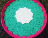 Foto langkah ke 4 dari resep Coral Blue Ocean Puding.