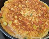 Foto del paso 4 de la receta: Tortilla de calabacín, zanahoria y pimiento