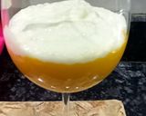 A picture of step 4 of Alphonso Mango Cream, Rabdi, Jelly Layers Dessert.