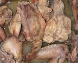 A picture of step 1 of Kienyeji chicken.