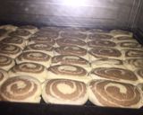 Foto del paso 6 de la receta: 👩🏼🍳Rollitos de vainilla y chocolate 🍫 🥰