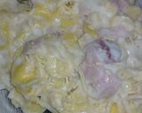 Foto del paso 4 de la receta: Moñas con salsa blanca & fiambre 🍽 muy rico y fácil