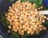 Foto del paso 4 de la receta Garbanzos con espinacas