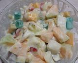 Foto langkah ke 4 dari resep Salad buah dan jelly tanpa yogurth.