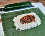 Foto langkah ke 5 dari resep Nasi Bakar Pelipur Lara.