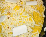 Pas rețetă Spaghete la cuptor cu brânză sărată și șuncă 1 fotografie
