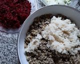 Foto del paso 2 de la receta: Hamburguesa lenteja y remolacha 😍