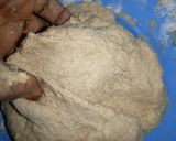 A picture of step 2 of Wheat puff puff.