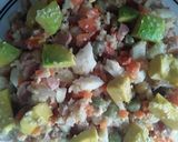 Foto del paso 10 de la receta: Ensalada rusa a mi manera... 🥙🥗🥚🍳🧀🥓🥕🥑🥗🥙