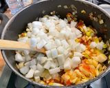 Une image de l'étape 21 de Soupe de légumes aux aromates, ail frais et fumet de porc.