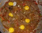Foto del paso 4 de la receta: Bifes a la criolla, con ensalada guacamole y choclo hervido