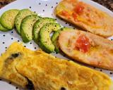 Foto del paso 6 de la receta: Tortilla de espinacas con pasas y queso