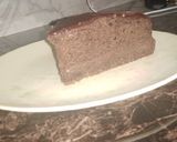 A picture of step 8 of Chocolate ganache cake.