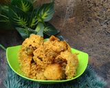 Foto langkah ke 9 dari resep Ayam Kremes Kriuk Mudah dan Enak.