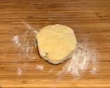 A picture of step 2 of Scottish shortbread.