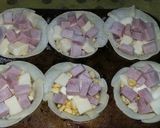 Foto del paso 3 de la receta: Canastitas de jamón, queso y choclo