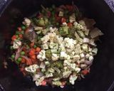 A picture of step 2 of # mixed vegetables pulao in my style.