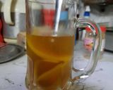 Hình bước làm 2 của món Trà đào lười
