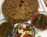 A picture of step 5 of Left over aloo palak paratha😋لیفٹ اوور آلو پالک پراٹھا😋.