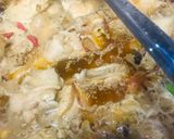 A picture of step 3 of Chicken Pulao.
