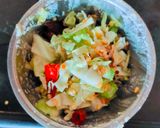 A picture of step 4 of Cabbage chutney.
