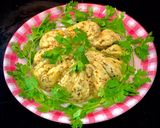 Hình bước làm 4 của món Chả Đùm Óc Đậu Chay