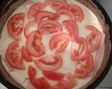 Foto del paso 2 de la receta: Tarta de queso con jamón y tomate