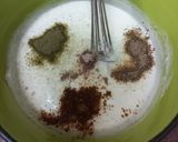 A picture of step 2 of Mix veg raita.