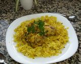 صورة لخطوة 3 من وصفة طريقة تحضير رز مفور مع دجاج 😋 من أروع ما يكون