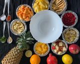 A picture of step 1 of Fruit Chaat.