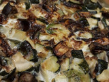 Tarta de berenjena y zucchini con yapa