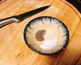 Hình bước làm 2 của món Soup bí ngòi kem nấm