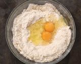A picture of step 5 of Pastiera Napoletana.