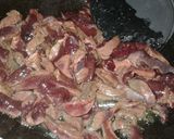 A picture of step 1 of Pan fried liver.