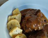 A picture of step 8 of Oxtail Stew! With or Without Instant Pot.