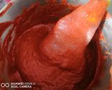Foto langkah ke 6 dari resep Flourless Red Velvet Cheese Cake (tanpa tepung) #debm #keto.