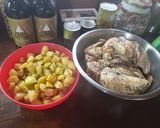 Foto del paso 3 de la receta: Pollo a la cerveza en el disco