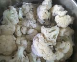 A picture of step 1 of Gobhi  Manchurian.