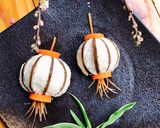 Hình bước làm 5 của món Cà tím lồng đèn (chay)