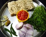 A picture of step 2 of Sail noodles.