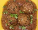 A picture of step 5 of Gobhi kofta curry.