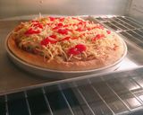 Foto langkah ke 5 dari resep Roti Dasar Pizza.
