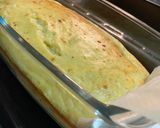Foto del paso 4 de la receta: Pastel de puerros con salmón. Muy fácil y sano