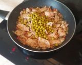 Zöldborsós pulykatokány recept fázis 3 fotója