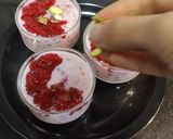 A picture of step 5 of STRAWBERRY SABUDANA KHEER /STRAWBERRY SAGO PEARLS PUDDING.