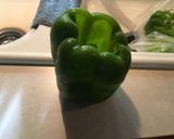 A picture of step 1 of Stuffed Bell Peppers.